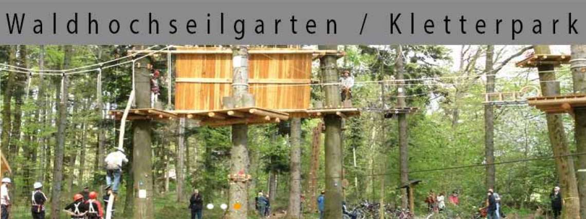 Waldhochseilgarten / Kletterpark am 14.06.2014