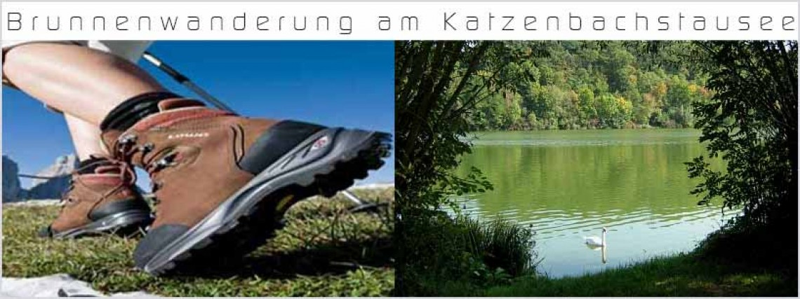 Brunnenwanderung am Katzenbachstausee