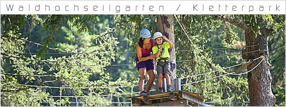 Waldhochseilgarten / Kletterpark am 13.09.2015