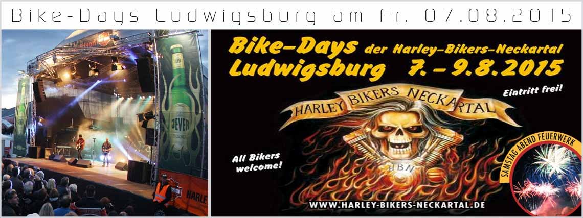 Bike-Days Ludwigsburg am 07.08.2015