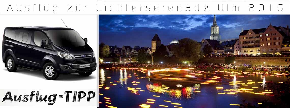 Ausflug zur Lichterserenade Ulm 2016