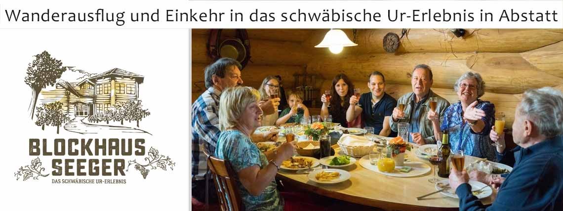 Wanderausflug und Einkehr in das schwäbische Ur-Erlebnis in Abstatt