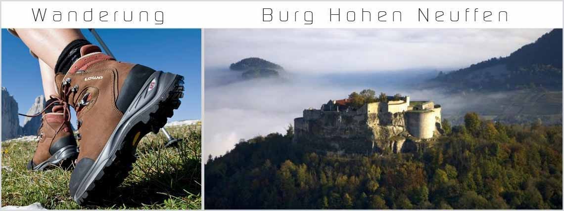 Wanderung im September - Burg Hohen Neuffen