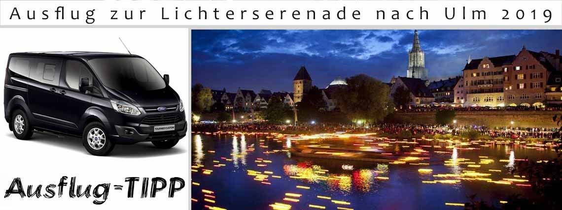 Ausflug zur Lichterserenade nach Ulm 2019