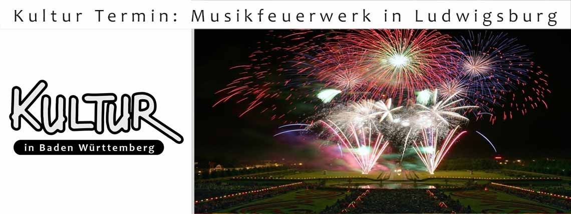 Musikfeuerwerk in Ludwigsburg 6. Juli 2019